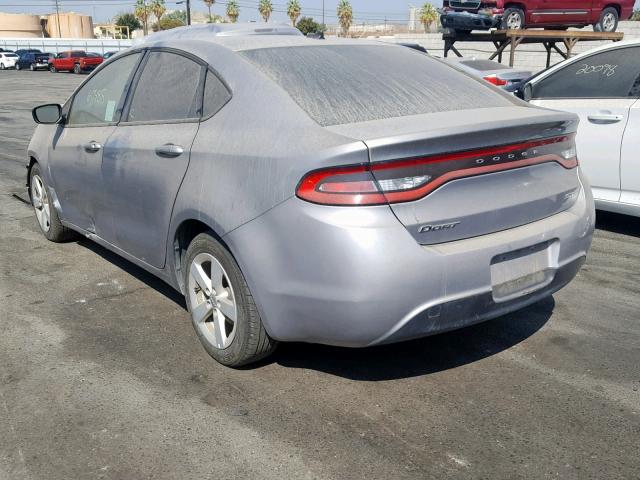 1C3CDFBB1GD661286 - 2016 DODGE DART SXT SILVER photo 3