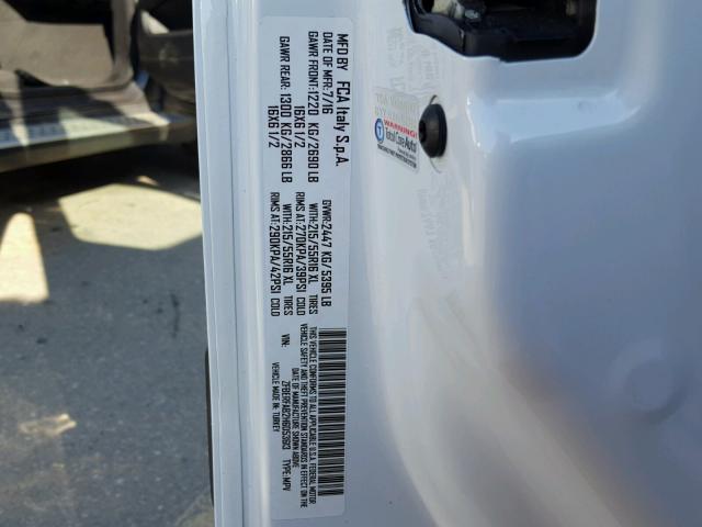 ZFBERFAB2H6D53613 - 2017 RAM PROMASTER 白色 照片 10