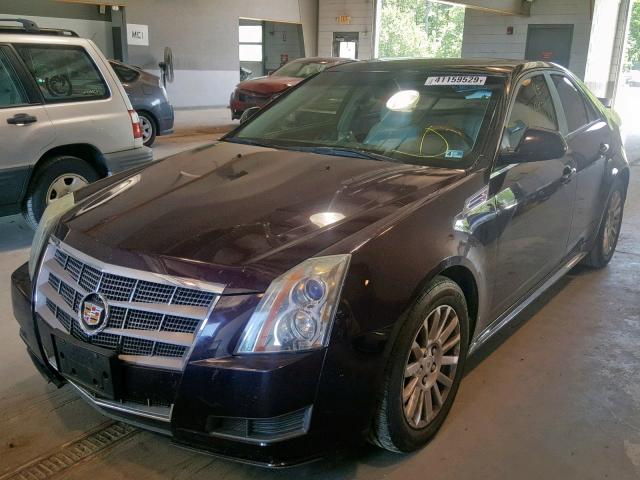 1G6DG5EG8A0148143 - 2010 CADILLAC CTS LUXURY RED photo 2