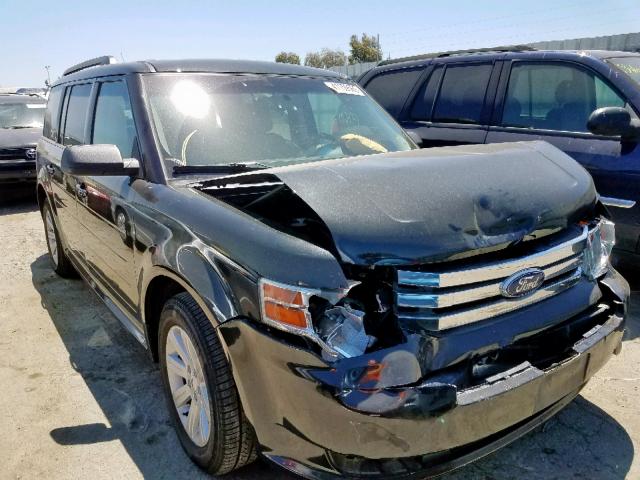 2FMGK5BC8CBD21103 - 2012 FORD FLEX SE BLACK photo 1