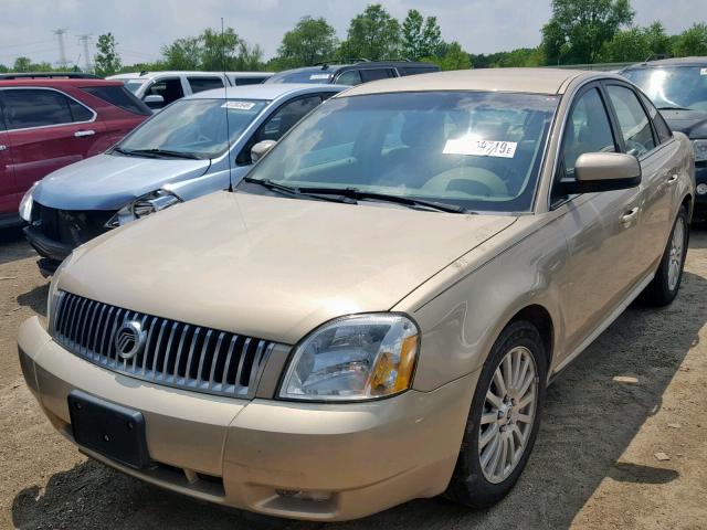 1MEHM42127G609997 - 2007 MERCURY MONTEGO PR თაფლისფერი ფოტო 2