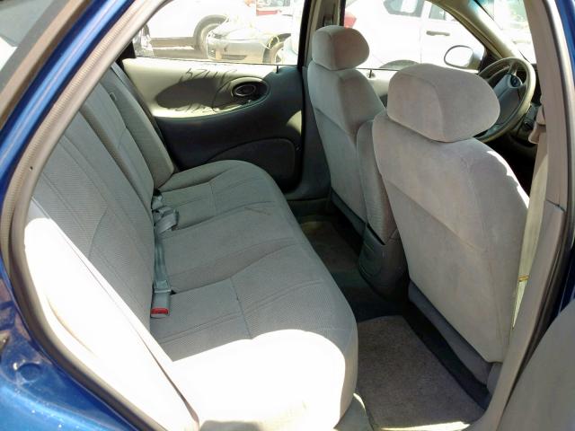 1FALP52U2VA296913 - 1997 FORD TAURUS GL BLUE photo 6