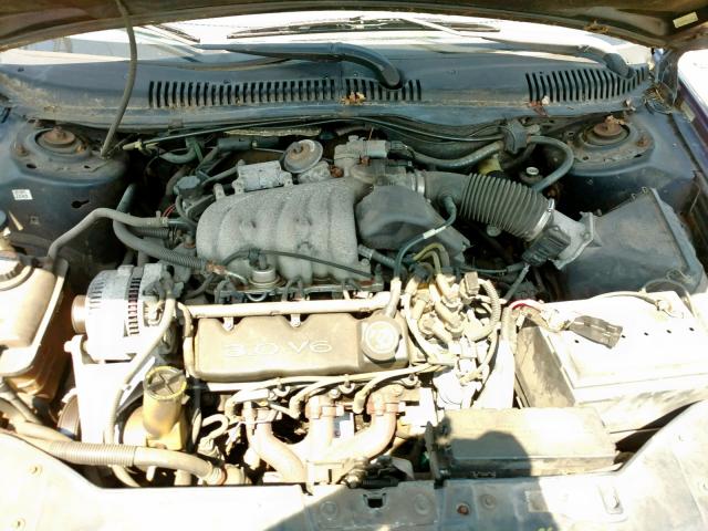 1FALP52U2VA296913 - 1997 FORD TAURUS GL BLUE photo 7