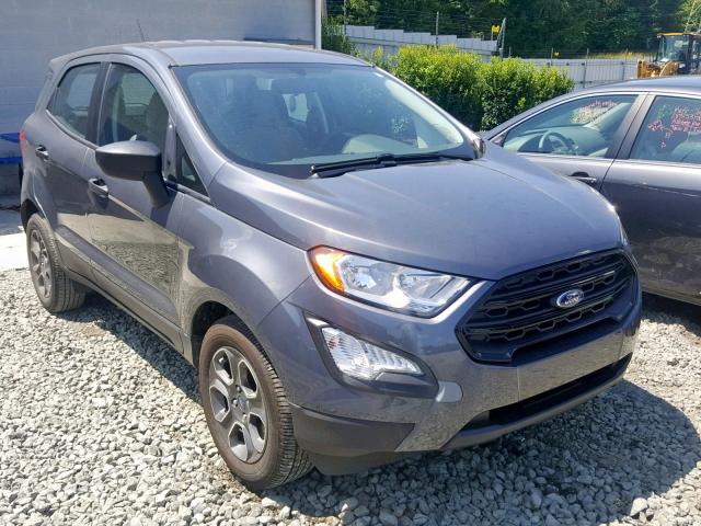 MAJ3P1RE5JC184399 - 2018 FORD ECOSPORT S CHARCOAL photo 1