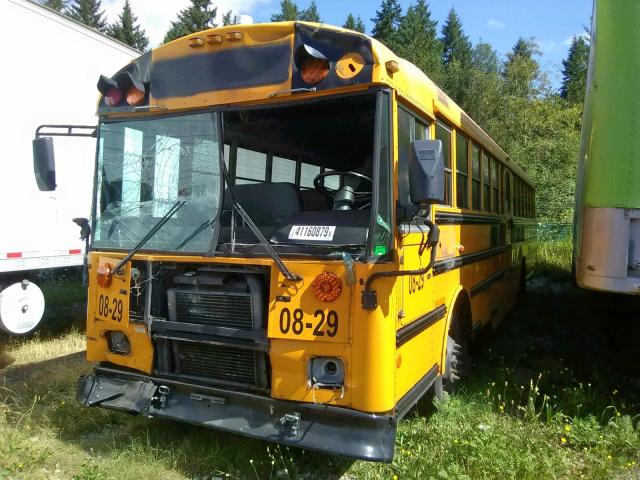 1T88T4C2181295192 - 2008 THOMAS SCHOOL BUS YELLOW photo 2