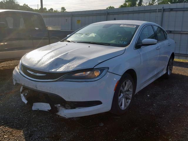 1C3CCCFB5GN188417 - 2016 CHRYSLER 200 LX WHITE photo 2