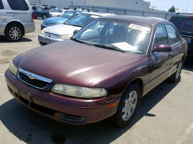 1YVGE22D4T5534325 - 1996 MAZDA 626 ES PURPLE photo 2