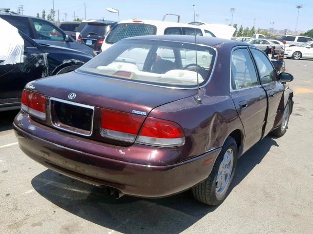 1YVGE22D4T5534325 - 1996 MAZDA 626 ES PURPLE photo 4