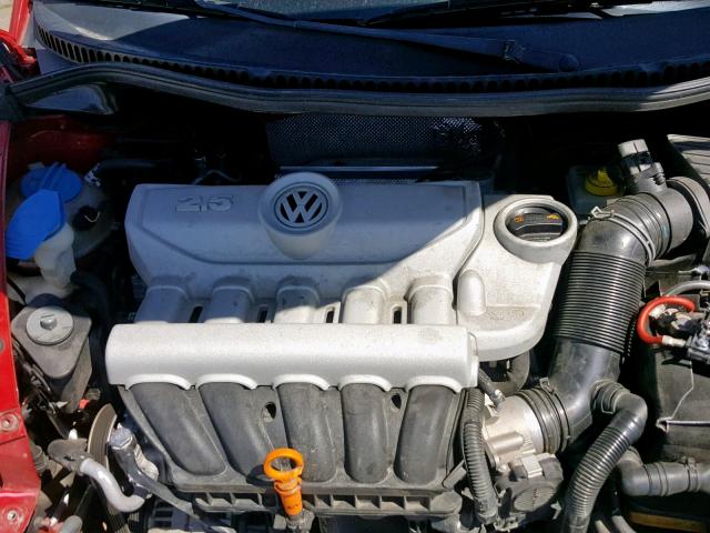 3VWPG3AG6AM011300 - 2010 VOLKSWAGEN NEW BEETLE RED photo 7
