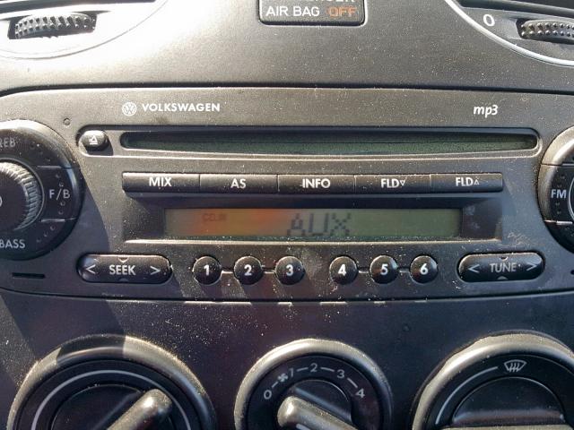 3VWPG3AG6AM011300 - 2010 VOLKSWAGEN NEW BEETLE RED photo 9