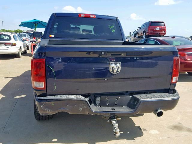 1C6RD6KT9CS157581 - 2012 DODGE RAM 1500 S BLUE photo 9