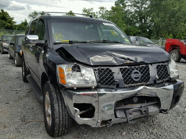 5N1AA08B04N745584 - 2004 NISSAN ARMADA SE BLACK photo 1