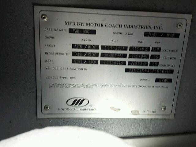 3BMXSMPA02S080214 - 2002 MOTOR COACH INDUSTRIES TRANSIT BU WHITE photo 10