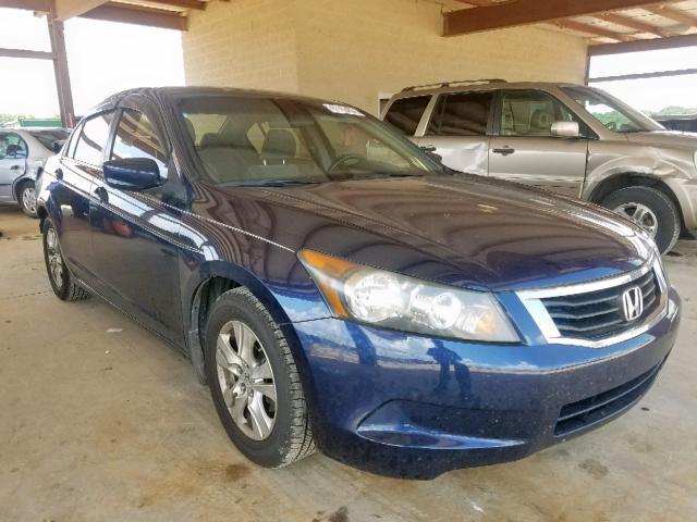 JHMCP26448C046096 - 2008 HONDA ACCORD LXP BLUE photo 1