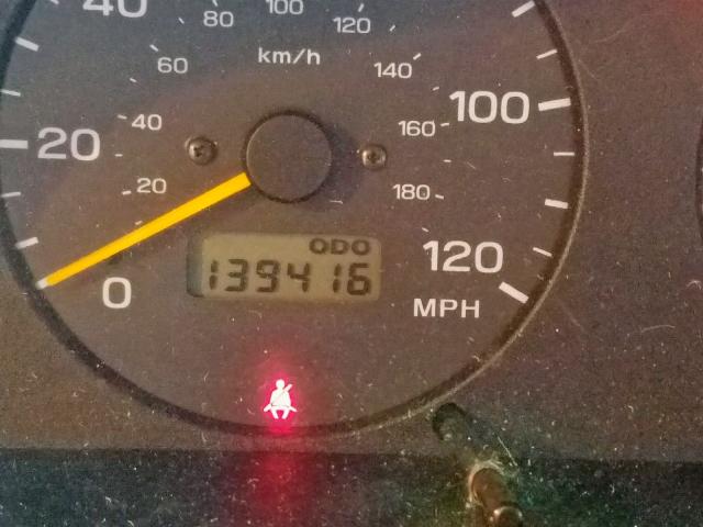 JF1SF6556YH705838 - 2000 SUBARU FORESTER S GREEN photo 8