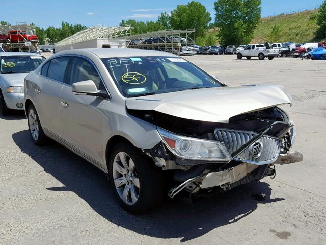 1G4GF5E3XCF342940 - 2012 BUICK LACROSSE P GOLD photo 1