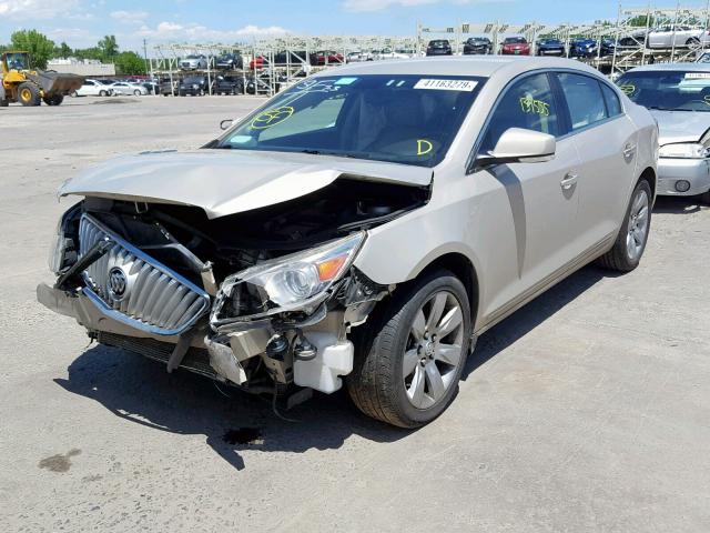 1G4GF5E3XCF342940 - 2012 BUICK LACROSSE P GOLD photo 2