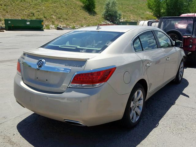 1G4GF5E3XCF342940 - 2012 BUICK LACROSSE P GOLD photo 4