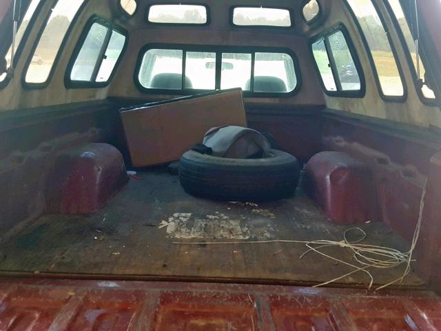 1GCCS14XXT8153625 - 1996 CHEVROLET S TRUCK S1 BURGUNDY photo 6