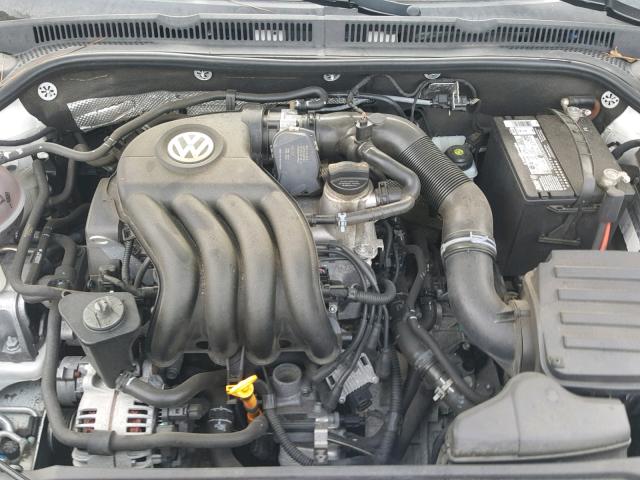 3VW2K7AJ1CM465016 - 2012 VOLKSWAGEN JETTA BASE WHITE photo 7