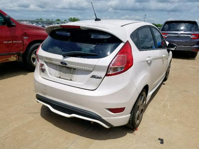 3FADP4GX0GM167267 - 2016 FORD FIESTA ST WHITE photo 4