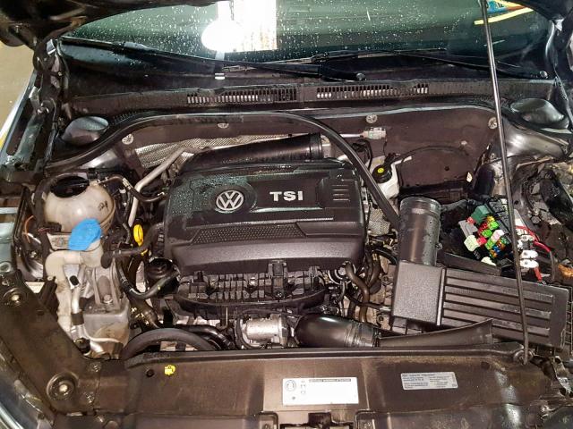 3VW4T7AJ7GM418004 - 2016 VOLKSWAGEN JETTA GLI GRAY photo 7