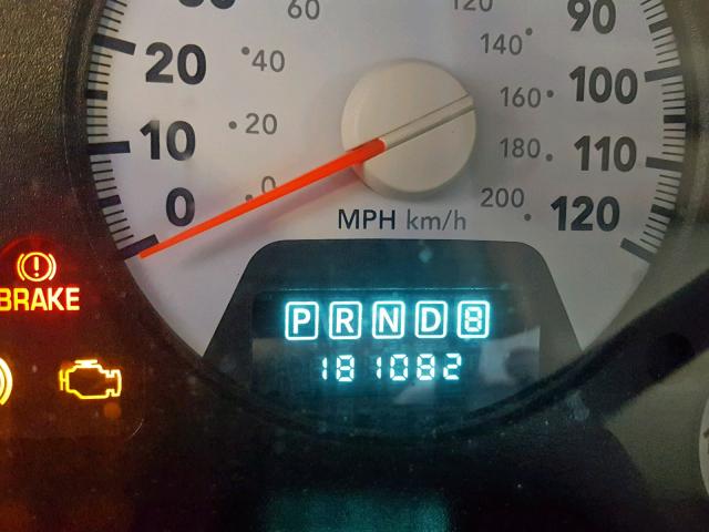 3D7KS28A18G141698 - 2008 DODGE RAM 2500 S ნაცრისფერი ფოტო 8