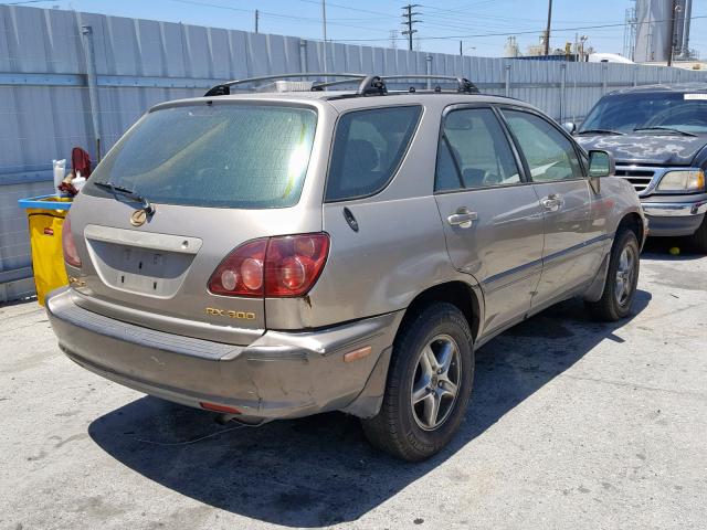 JT6HF10UXX0087479 - 1999 LEXUS RX 300 GOLD photo 4