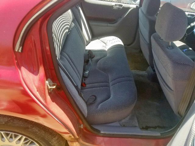 1C3EJ56XXTN165540 - 1996 CHRYSLER CIRRUS LX RED photo 6