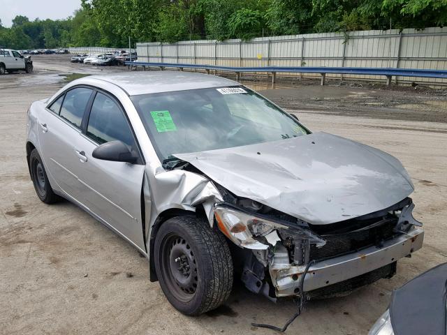 1G2ZF58BX74255660 - 2007 PONTIAC G6 VALUE L GRAY photo 1