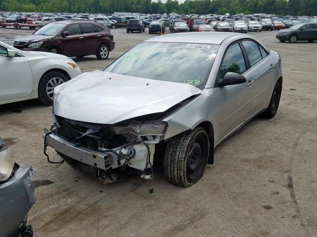 1G2ZF58BX74255660 - 2007 PONTIAC G6 VALUE L GRAY photo 2