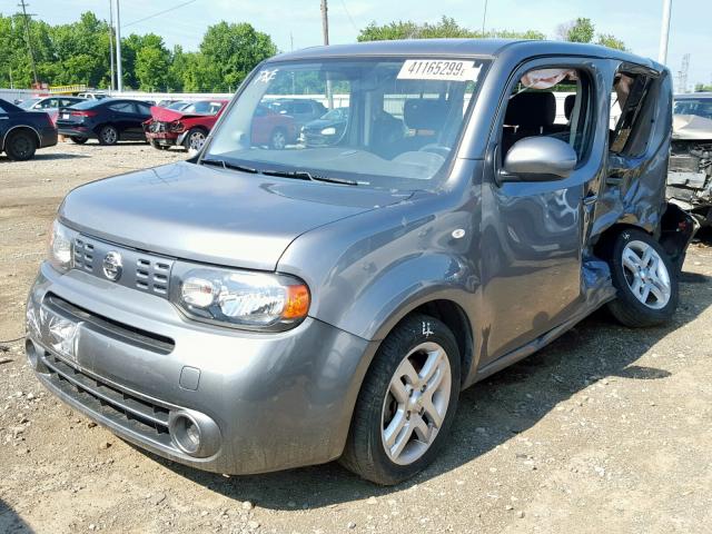 JN8AZ2KR9AT168984 - 2010 NISSAN CUBE BASE GRAY photo 2