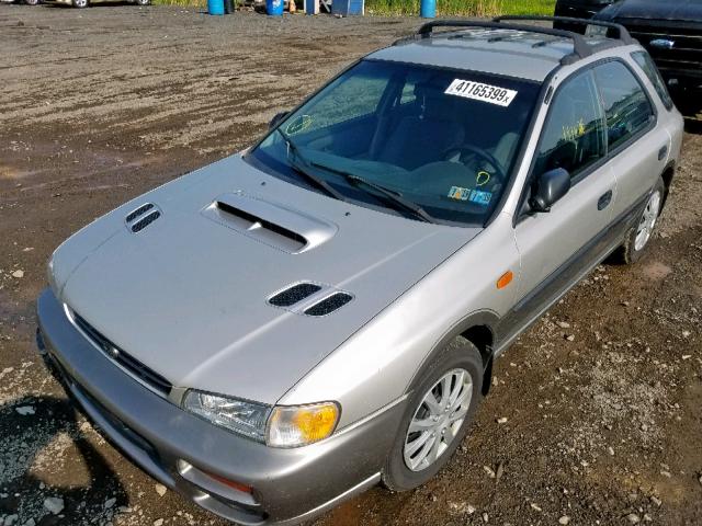 JF1GF4859XH800009 - 1999 SUBARU IMPREZA OU SILVER photo 2