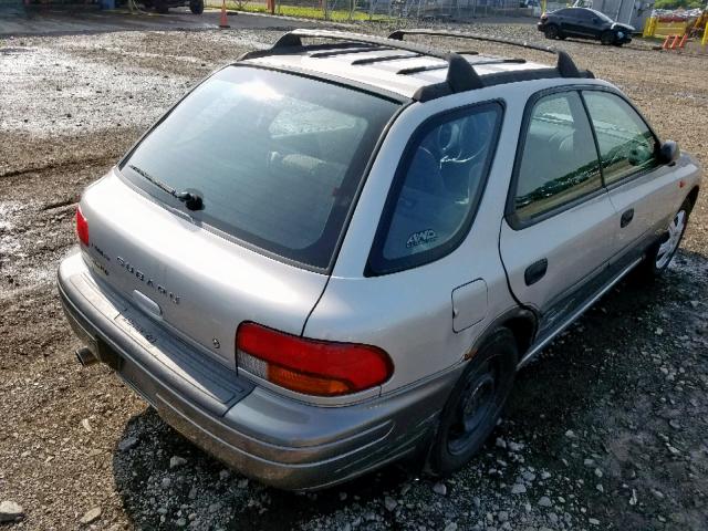 JF1GF4859XH800009 - 1999 SUBARU IMPREZA OU SILVER photo 4