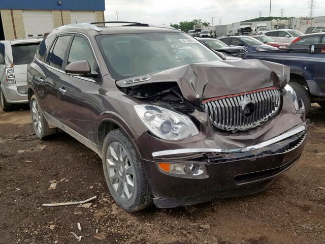 5GAKVDED7CJ273658 - 2012 BUICK ENCLAVE BROWN photo 1