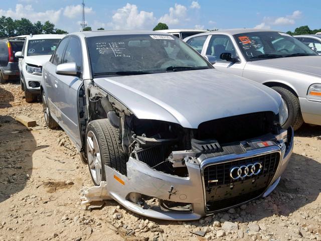 WAUAF78E28A052518 - 2008 AUDI A4 2.0T SILVER photo 1