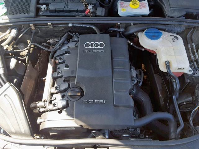 WAUAF78E28A052518 - 2008 AUDI A4 2.0T SILVER photo 7