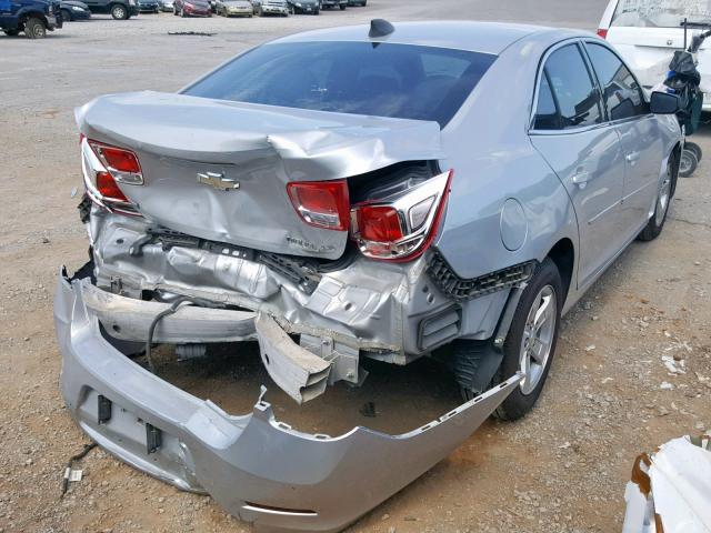 1G11B5SL8FF136961 - 2015 CHEVROLET MALIBU LS SILVER photo 4