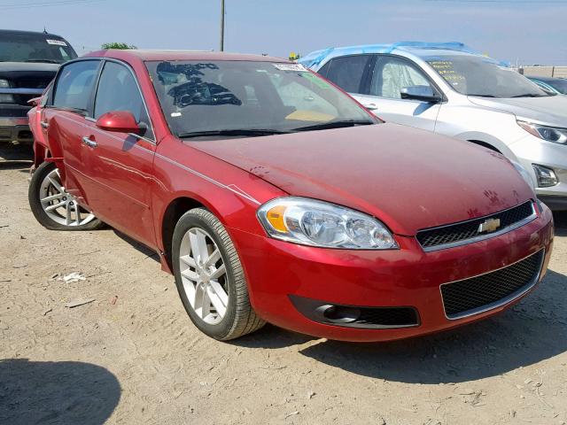 2G1WC5E3XD1163968 - 2013 CHEVROLET IMPALA LTZ RED photo 1