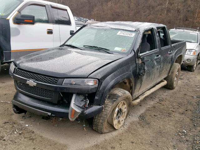 1GCDT136658224655 - 2005 CHEVROLET COLORADO BLACK photo 2