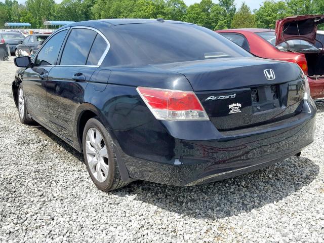 1HGCP268X8A064054 - 2008 HONDA ACCORD EXL BLACK photo 3