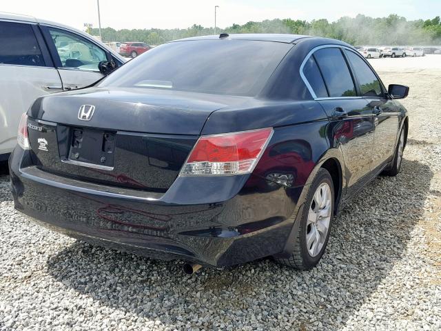 1HGCP268X8A064054 - 2008 HONDA ACCORD EXL BLACK photo 4