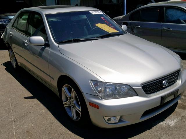 JTHBD192230080993 - 2003 LEXUS IS 300 SILVER photo 1