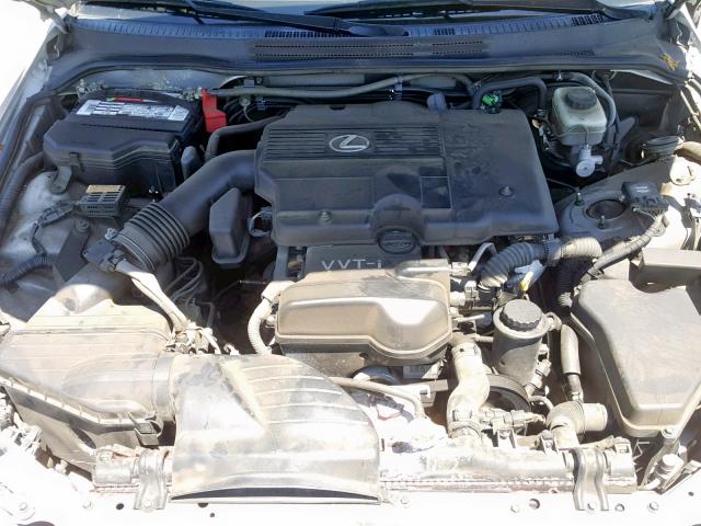 JTHBD192230080993 - 2003 LEXUS IS 300 SILVER photo 7