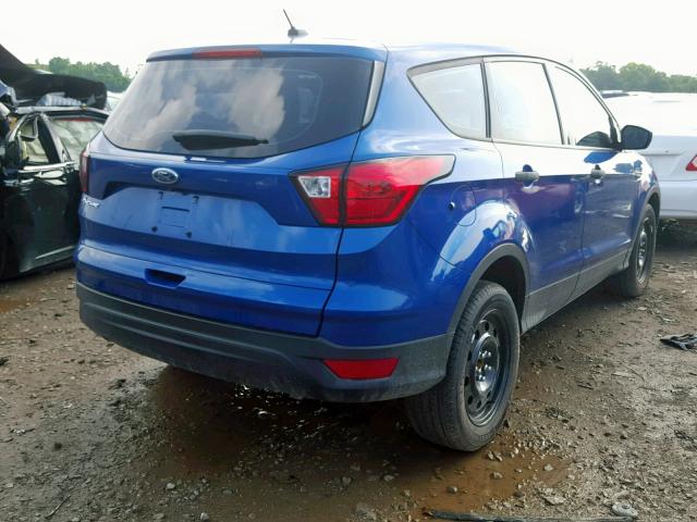 1FMCU0F78KUB53285 - 2019 FORD ESCAPE S BLUE photo 4