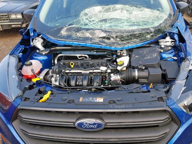 1FMCU0F78KUB53285 - 2019 FORD ESCAPE S BLUE photo 7