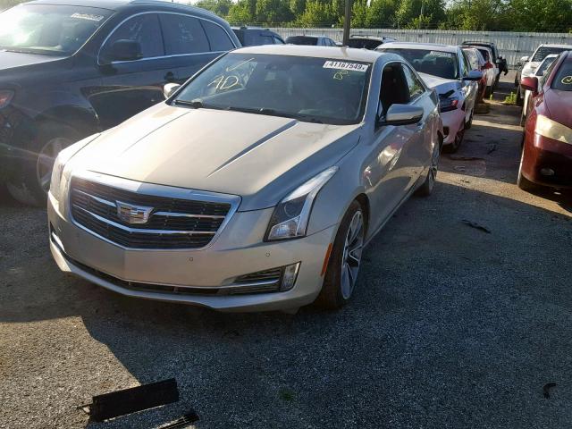 1G6AB1RX5F0119310 - 2015 CADILLAC ATS LUXURY BEIGE photo 2