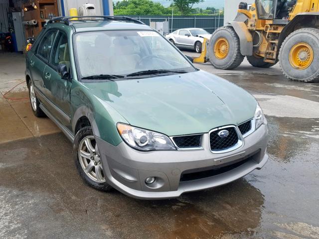 JF1GG68666H807581 - 2006 SUBARU IMPREZA OU GREEN photo 1