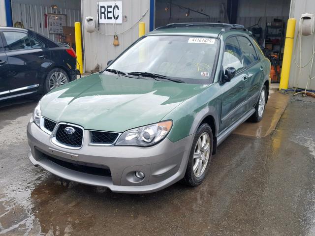 JF1GG68666H807581 - 2006 SUBARU IMPREZA OU GREEN photo 2