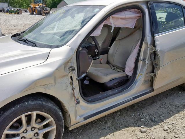 1G11C5SL0EF129711 - 2014 CHEVROLET MALIBU 1LT 金色 照片 9